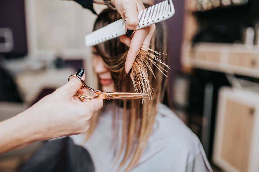 Coupe femme près de Wintershouse