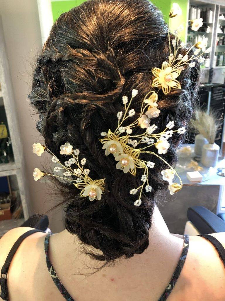 chignon-fleuri